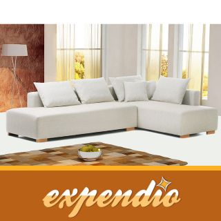 Ecksofa Mailand 270x185cm rechts Bezug Vita, Couch Sofa