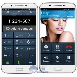 Dual SIM 5.5 3G MTK6577 QHD 960*540 1GHz Android 4.1 8MP WIFI Smart