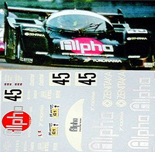 24 DECAL   PORSCHE 962 ALPHA Le Mans 1990 #45
