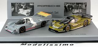 43 Minichamps Porsche 956 KH/ 911 (996) GT1 Double Set