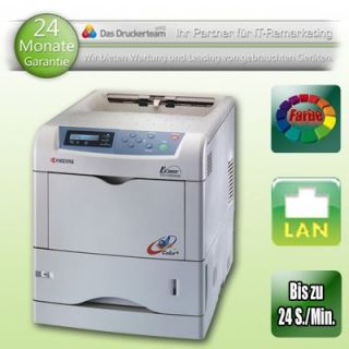 Kyocera FS C5030N Farblaserdrucker Netzwerk 42.760 Seiten 2 J