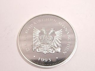 Europäische Monarchen Sissi / Silber Medaille