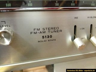 Vintage Solid State AM FM Tuner SONY ST 5130 Old Fidelity Klassiker