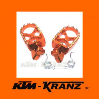 ZAP X Peg Fußrasten orange für KTM LC8 950 990 SM SMR SMT Adventure