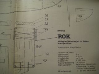 FMT Bauplan MT 969 ROK RC (Motor)Segler in Entenkonfiguration