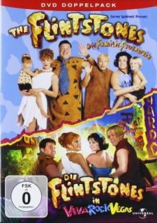 The Flintstones 1 + 2 (Feuerstein) John Goodman  2 DVD  401