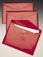 ACCO Aktentasche A4 Plastik Rot Folder