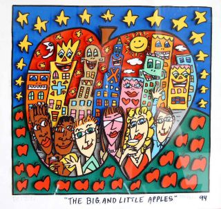 JAMES RIZZI ***THE BIG AND LITTLE APPLES *** S/N GERAHMT ABSOLUTE
