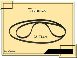 Technics RS TR979 Riemen belts Cassette Tape Deck