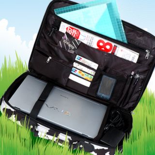 15 17zoll Kuh Laptoptasche Netbook Tasche Carry Case Bag für NC20