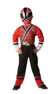 Kostüm Power Rangers Samurai Rot Kinder Jungen Verkleidung 3   8