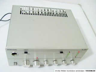 Vintage Körting Verstärker Amplifier A 100