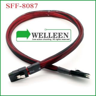 Brand New 50cm SFF 8087 Mini SAS 36 Pin to Mini SAS 36P Cable 040