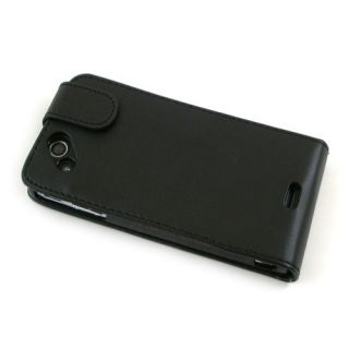Flip Case/Handytasche zu Sony Ericsson Xperia arc S LT18i Schwarz #F4