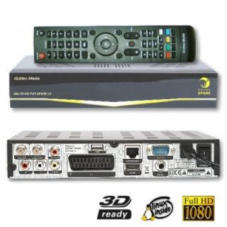 Golden Media 990 CR HD PVR Spark LX   HDTV Linux Sat Reciever