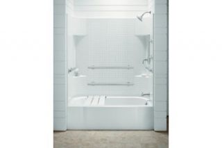 Sterling 71144113 0 Accord Tile ADA Bath and Shower Wall Set Only w