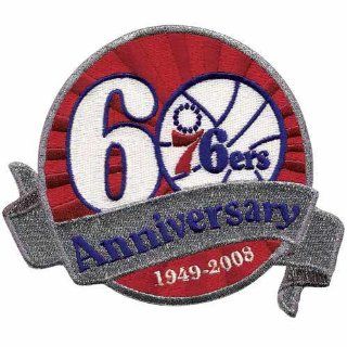 76ers 60th Anniversary Logo Patch (2008 09)