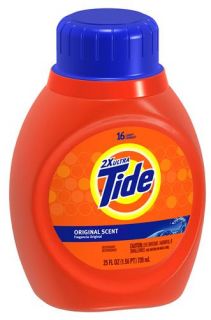 Tide 13875 25 oz 2X Ultra Detergent, Original Scent (6 Pack)