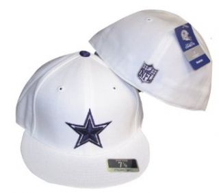 Dallas Cowboys Fitted Duran 2008 White Cap / Hat Clothing