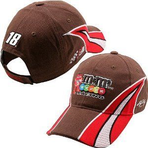NASCAR 2009 Pit Cap Hat #18 Kyle Busch M&Ms Racing Chase