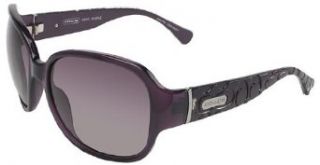 Coach S3010 508 Purple Oversized Square Sunglasses