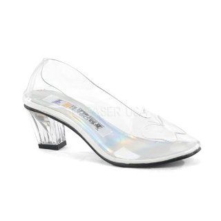 WOMEN CRYSTAL SHOES Clear Lucite Shoes