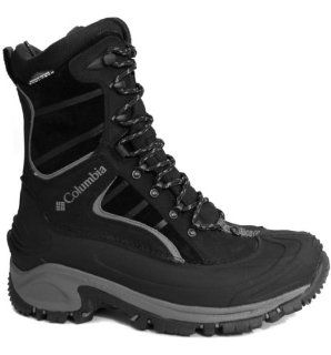 Tech Mens Waterproof Winter Boot (17 D(M) US, Black/Light Grey) Shoes