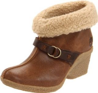  Timberland Womens Bayden Heel Ankle Boot,Wheat,7.5 M US Shoes