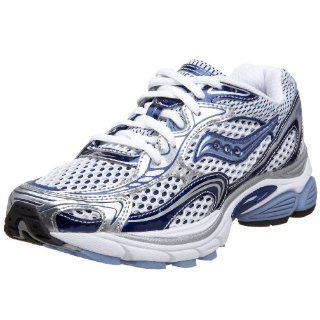 com Saucony Womens ProGrid Omni 8 Running Shoe,White/Blue,5 N Shoes