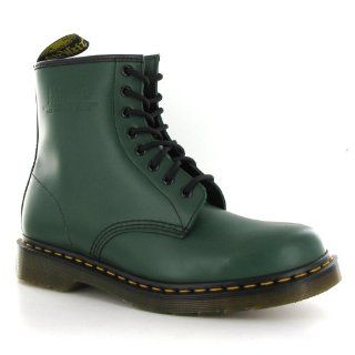 Dr.Martens 1460Z Green Leather Womens Boots Shoes