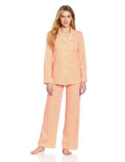 Hue Sleepwear Womens Dash Foulard Two Piece Set Clothing