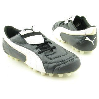 HG Synth Grass Mens SZ 11 Black/White/Light Gold Soccer Shoes Shoes