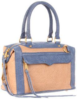 Minkoff Mab mini color block Shoulder Bag,Taupe/denim,One Size Shoes