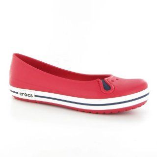 Crocs Crocband Flat Red Womens Shoes Size 11 US Shoes