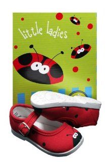 Little Lady Bug Mary Jane Shoes for Girls (SZ 6) Baby