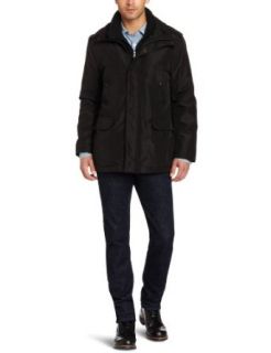 Kenneth Cole Mens Bonded Poly With Bib Outerwear