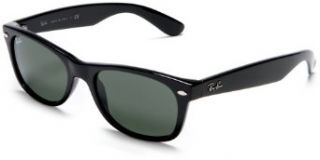 Wayfarer Sunglasses,Black Frame/G 15 XLT Lens,55 mm Ray Ban Clothing