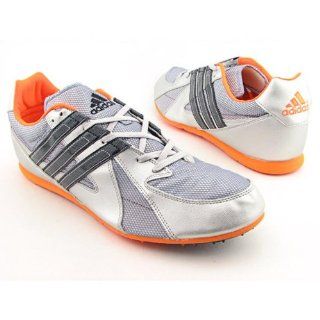 com Adidas Titan LD Mens SZ 15 Silver Cleats Track Field Shoes Shoes