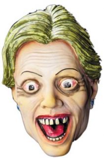 Zombie Hillary Clinton Halloween Masks Clothing