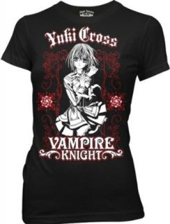 Vampire Knight Yuki Cross Junior T shirt Black (XL
