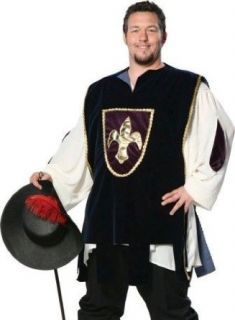 Mens Costume Renaissance Musketeer Outfit Adult Plus Size