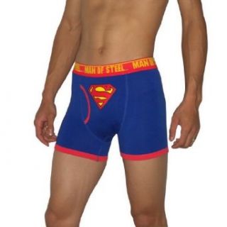 Mens Superman MAN OF STEEL Fitted Functional Open Fly
