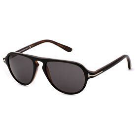 Aviator Sunglasses FT0107/OB5/50/16/140 Black Havana/Black Shoes