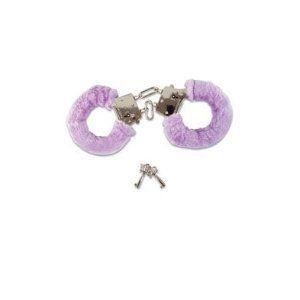 Furry Handcuffs   Sexy and Soft (PURPLE) Clothing