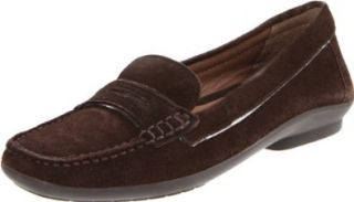 Geox Womens Donna Roma Penny Loafer,Coffee/Brown,35 EU/5 M US Shoes