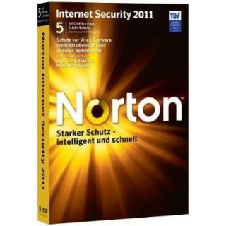 2011   5 User   Achat / Vente ANTIVIRUS Norton Internet Security 2011