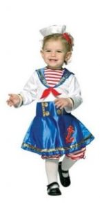 SZ 12 24M Sailor Girl Costume (Shoes/Tights Not Included) Clothing