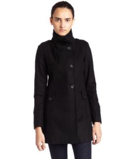 Tommy Hilfiger Womens Wool Blend Coat Clothing
