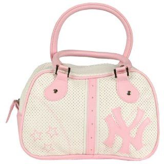 New Yankees   Stars Logo Pink Bowling Bag Purse Shoes