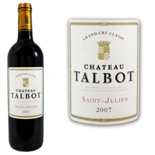 Château Talbot 2007   Achat / Vente VIN ROUGE Château Talbot 2007
